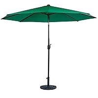 Зонт пляжный круглый ART.Home ZT-BP2072 зеленый с утяжелителем-подставкой