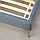 Кровать каркас с обивкой ТЮФЬЁРД Гуннаред синий 160x200 см ИКЕА, IKEA, фото 5