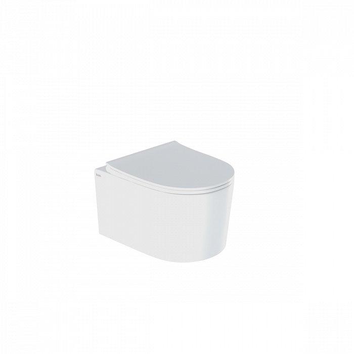 Подвесной унитаз IDDIS Stone STORDSEi25 (безободковый, дюроплст, антивсплеск, Soft Close и Easy Fix)
