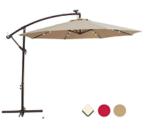 Зонт консольный садовый Аrt-wave "banana" 3м (ZT-0122) БЕЗ КАМНЕЙ