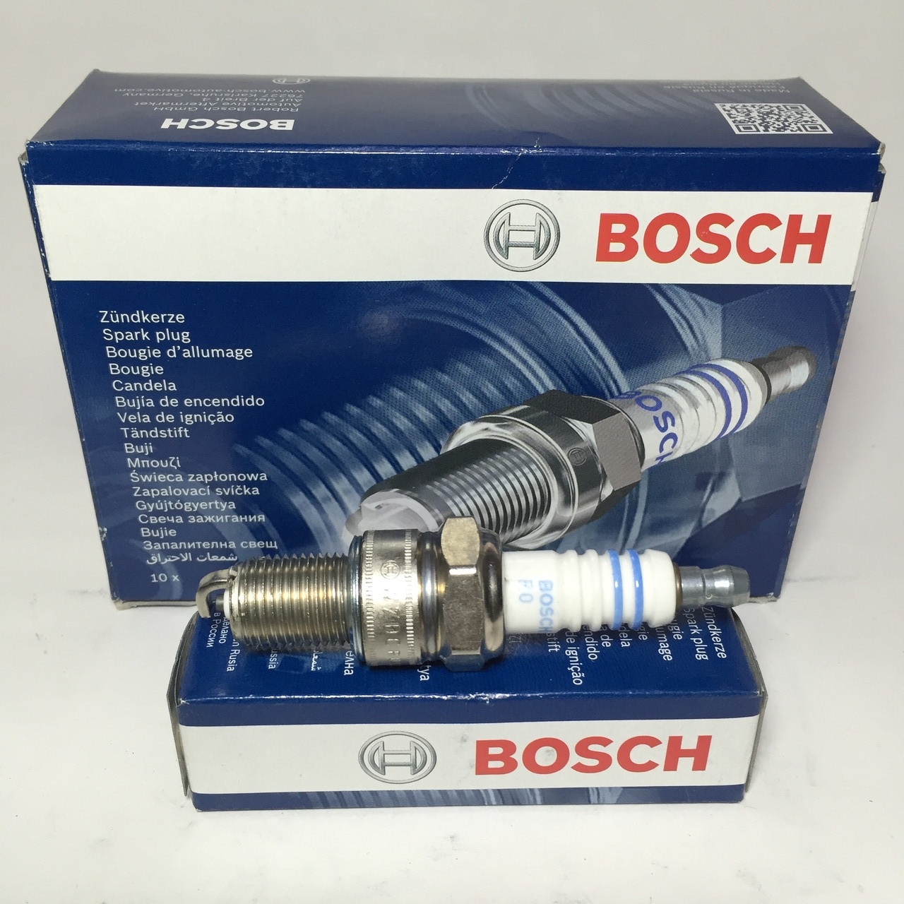 Cвеча зажигания марки BOSH (MB W123 2.8 <85, Audi 80, VW Golf/Passat 1.1-1.6 <84)