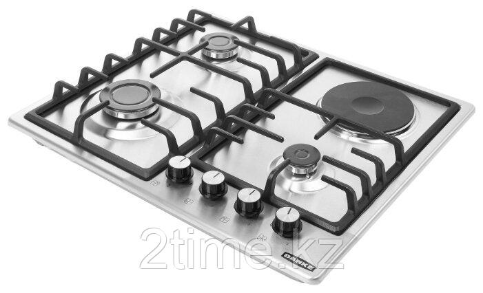 Встраиваемая газо-электр. плита DANKE 6031 C inox 2