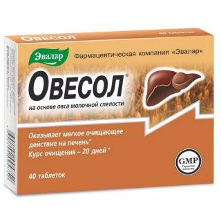 Овесол 250 мг №40 табл.
