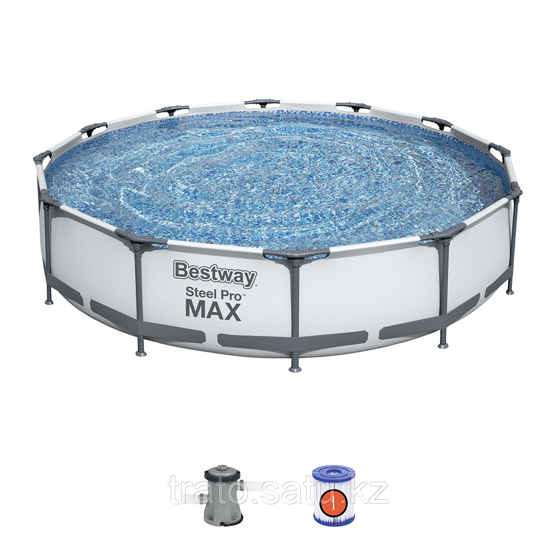 Каркасный бассейн Bestawy 305х76 см c фильтр насосом
