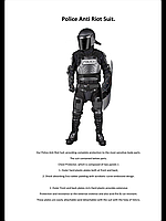 Противоударные щиты, шлемы и полный комплект экипировки.