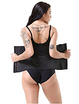 Корсет латексный черный Excellent Shapers XL, фото 5