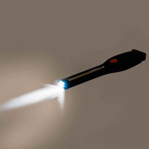 Фонарь плоский с двумя LED подсветками на магните - фото 2 - id-p90435507