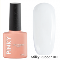 Каучуковая молочная база PINKY Milky Rubber Base 010 10мл. (молочно-белый)