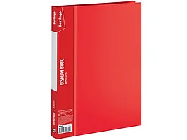 Папка с файлами Berlingo "Standard" на 30 вкладышей, красная