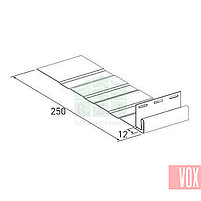 Планка-фаска VOX SVP-19 Max-3 (медовый дуб), фото 2