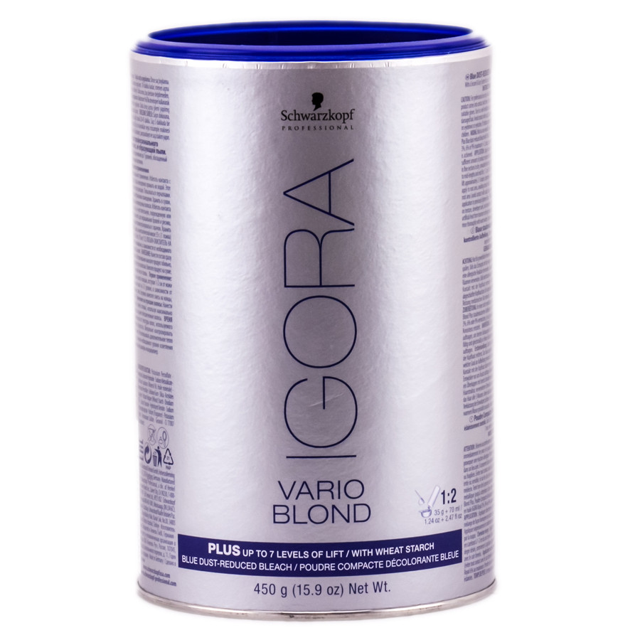 Пудра для обесцвечивания Igora Vario Blond Plus, 450 г №01356/35442 - фото 1 - id-p89879003