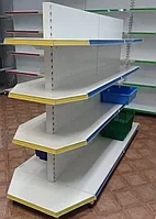 Стеллаж металлический торцевой 1600*500/400