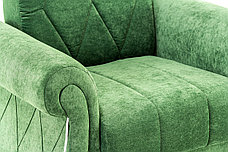 М/М Роуз, Диван ТД256 Зеленый + 2кр Роуз ТК256, Комплект, НиК, фото 3