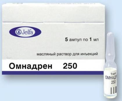 Омнадрен 250мг 1мл №5 амп