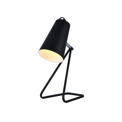 СВЕТИЛЬНИК НАСТОЛЬНЫЙ ТЕКСАН HFT0118A-1 E14 BLACK (TEKLED) 12шт