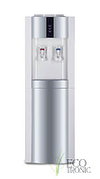 Кулер для воды ECOTRONIC Экочип V21-LE белый/серебристый