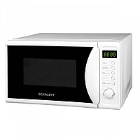 Микроволновая печь СОЛО Scarlett SC-MW9020S02D, белый/черный