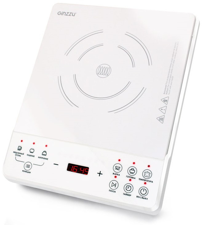 Плитка индукционная Ginzzu HCI-163