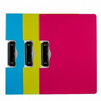 Папка-планшет с крышкой с боку А4 Deli F75102 ассорти