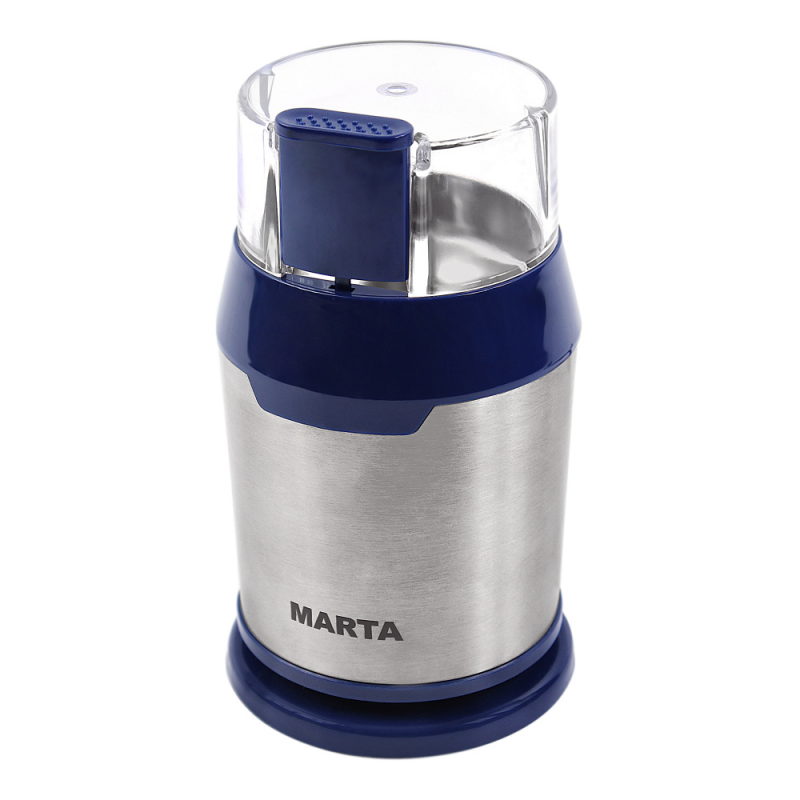 Кофемолка MARTA MT-2168 Bl/P темный топаз