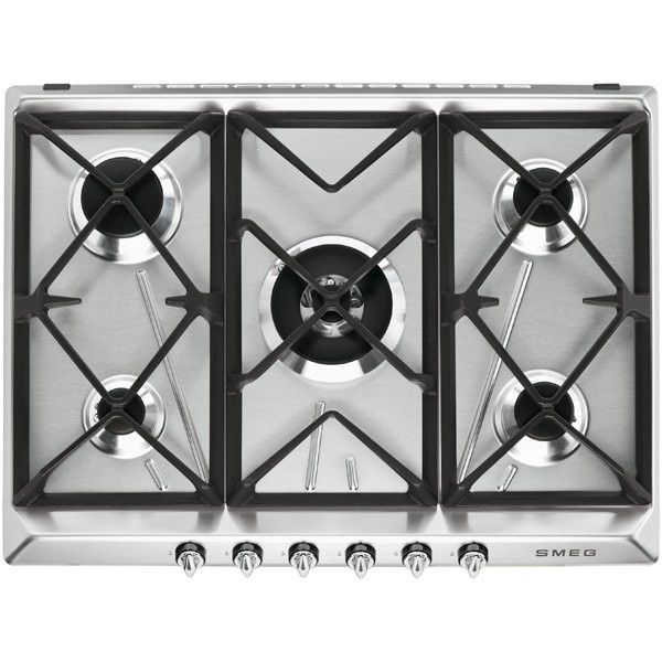 Газовая варочная панель Smeg SR975XGH