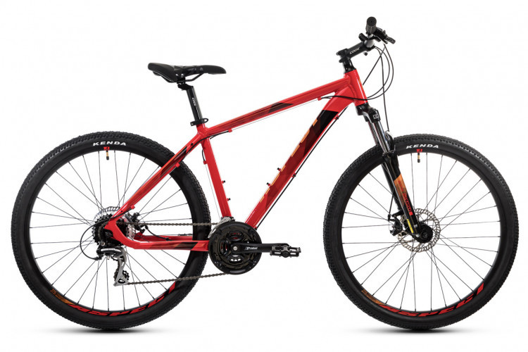 Велосипед Legend красно-черный, 27.5", рама алюм, 18&#039;&#039; - Aspect