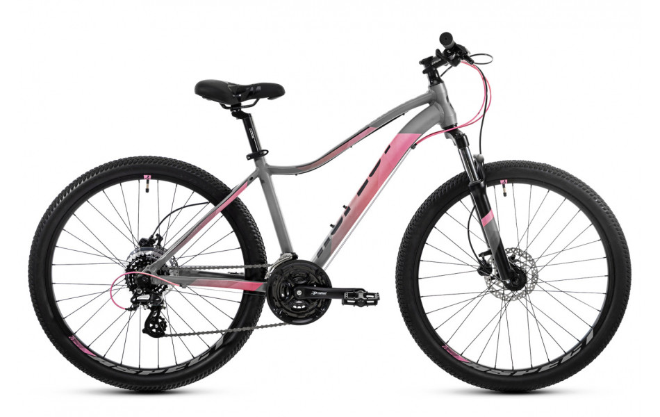 Велосипед Oasis HD MTB 26 рама 16" Серо-розовый - Aspect