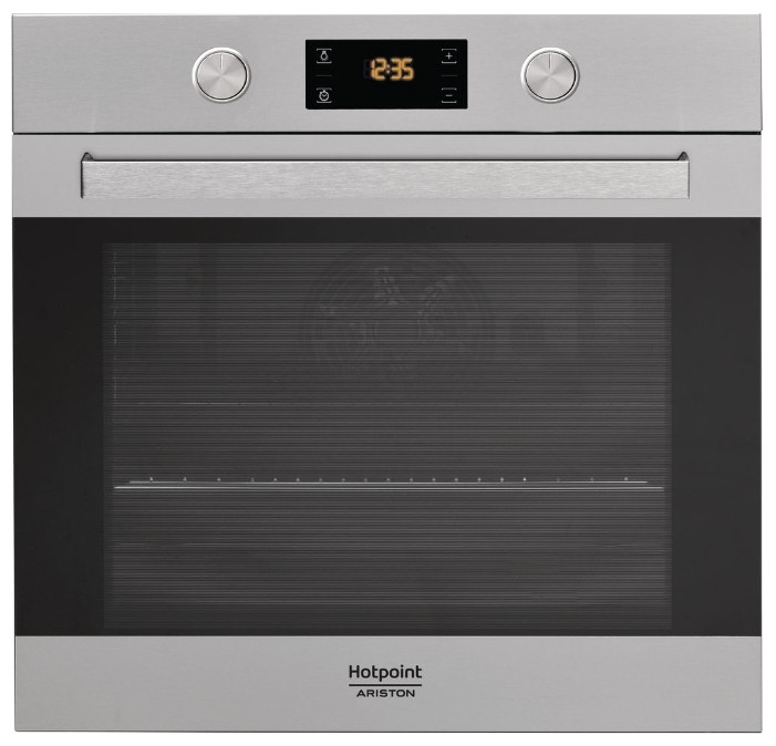 Встраиваемый электрический духовой шкаф hotpoint ariston fa5 841 jh bl ha black