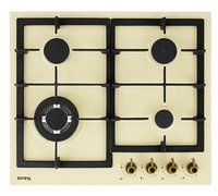 Газовая варочная панель Korting HG 665 CTRB