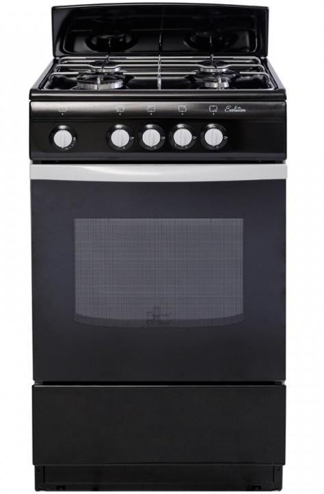 Плита газовая DeLuxe 5040.38 гщ черный