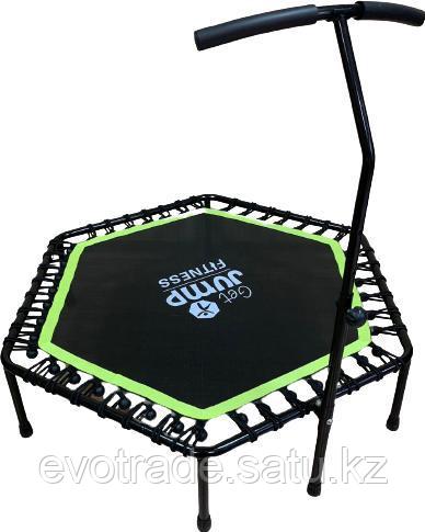 Профессиональный батут для фитнеса Get Jump Fitness Pro 140 см с ручкой (гарантия, доставка)