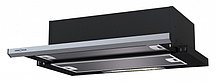 Кухонная вытяжка Krona Kamilla slim 600 black/inox (1 мотор)