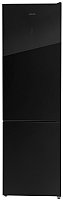 Холодильник Hiberg RFC-400DX NFGB (черное стекло)