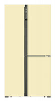 Холодильник Side by Side Hyundai CS5073FV Шампань стекло