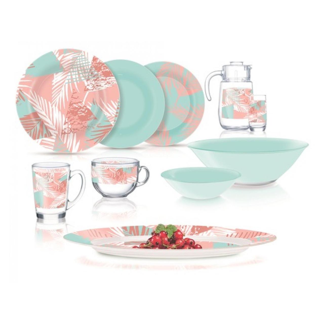 Столовый сервиз Luminarc Ambiente Graphic Jungle 46 предметов