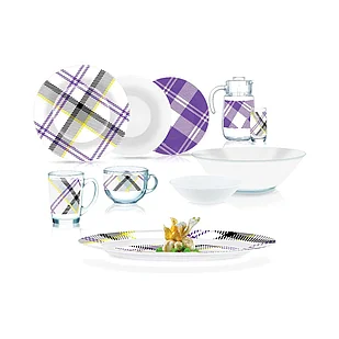 Столовый сервиз Luminarc Ambiente Scottish White 46 предметов