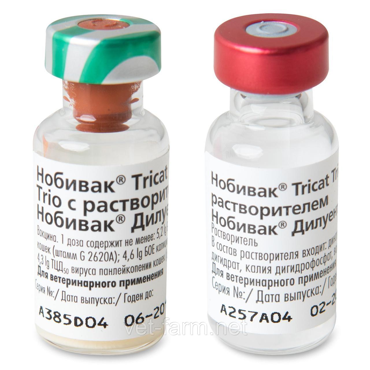 Нобивак Tricat Trio Вакцина для кошек, фото 1