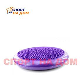 Балансировочная массажная подушка (цвет фиолетовый)