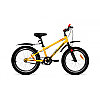 Велосипед FORWARD UNIT 20 1.0 (20" 1 ск. рост 10.5") 2020-2021, желтый