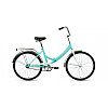 Велосипед FORWARD VALENCIA 24 2.0 (24" 6 ск. рост 16" скл.) 2020-2021, мятный/серый