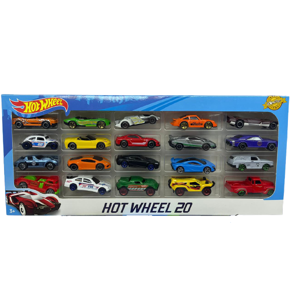 Набор игрушечных машинок "Hot Wheel" 20 шт - фото 1 - id-p90485385