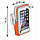 Универсальный спортивный чехол для телефона на руку оранжевый, фото 2
