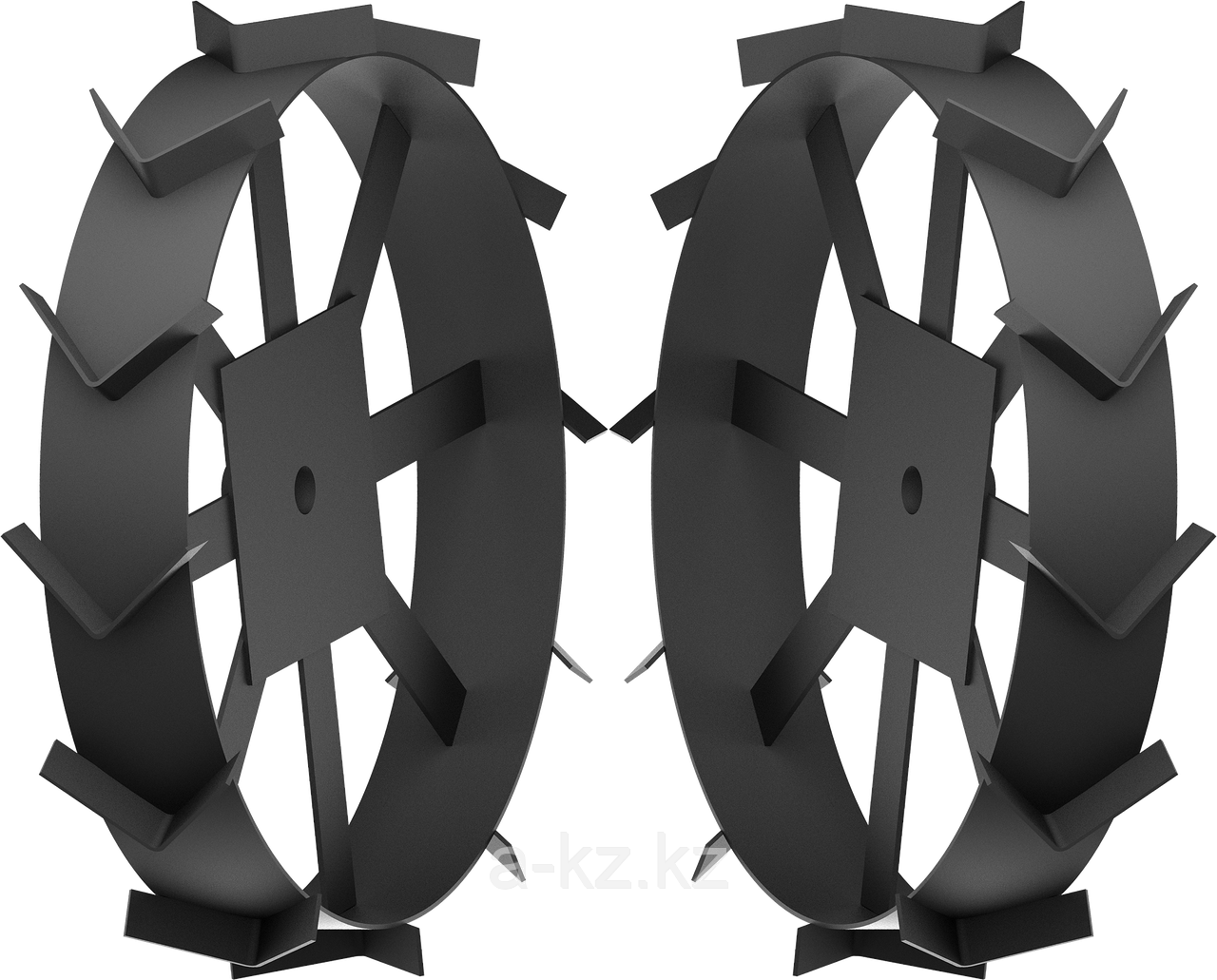 ЗУБР ГР-600 грунтозацепы для мотоблоков, 600х130 мм, набор 2 шт