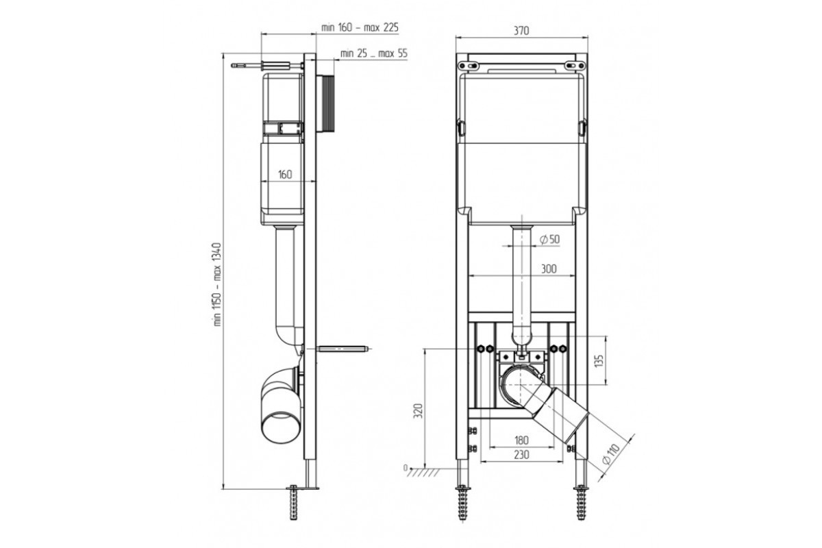 АНИПЛАСТ WC1310 Система скрытой установки - фото 2 - id-p90487699