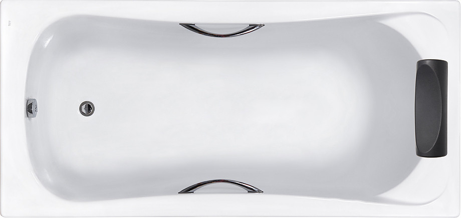 Акриловая ванна Roca BECOOL 170X80 БЕЛАЯ (ZRU9302852) без подголовника и ручек