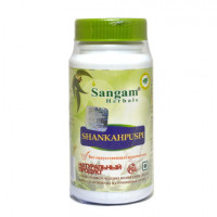 Шанкхапушпи 60 таблеток, Sangam Herbals, способствует улучшению памяти, повышению концентрации внимания