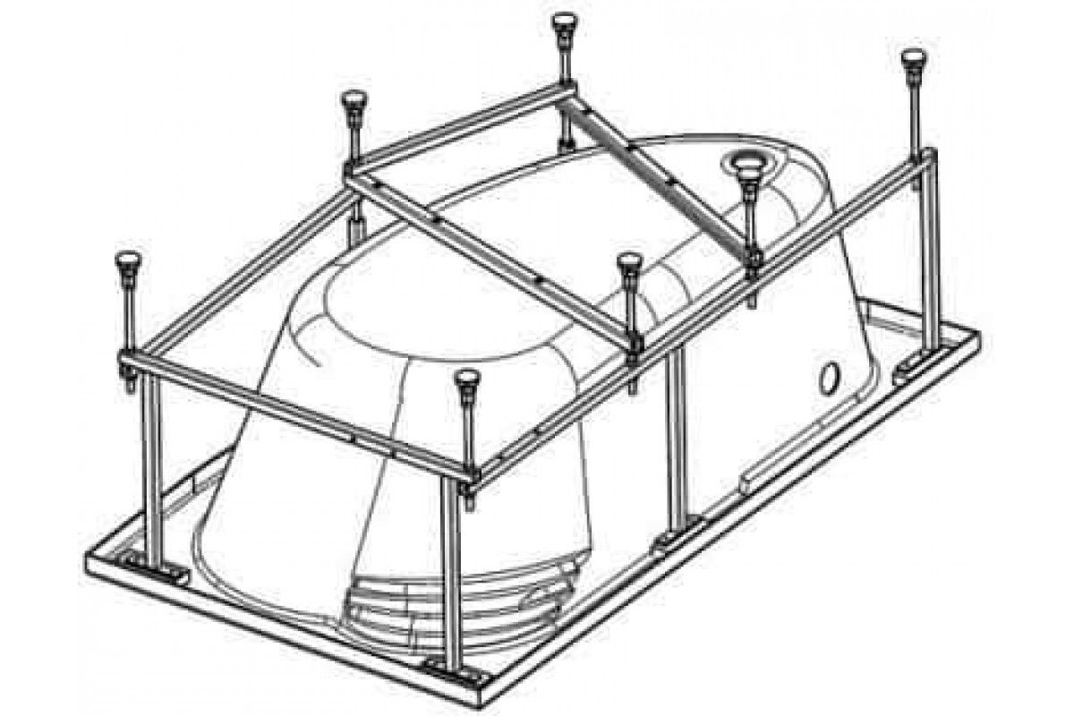 Монтажный комплект SANTEK 1WH112428 ГОА 150Х100 (1WH112428)