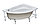 Ванна акриловая Santek 1WH112032 ГОА 150х100, правая, белая (Без монтажного комплекта) (1WH112032), фото 4
