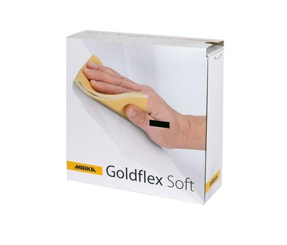 Шлифовальная бумага на поролоне в рулоне Mirka Goldflex soft P150 115 мм х 25 метров  200 штук