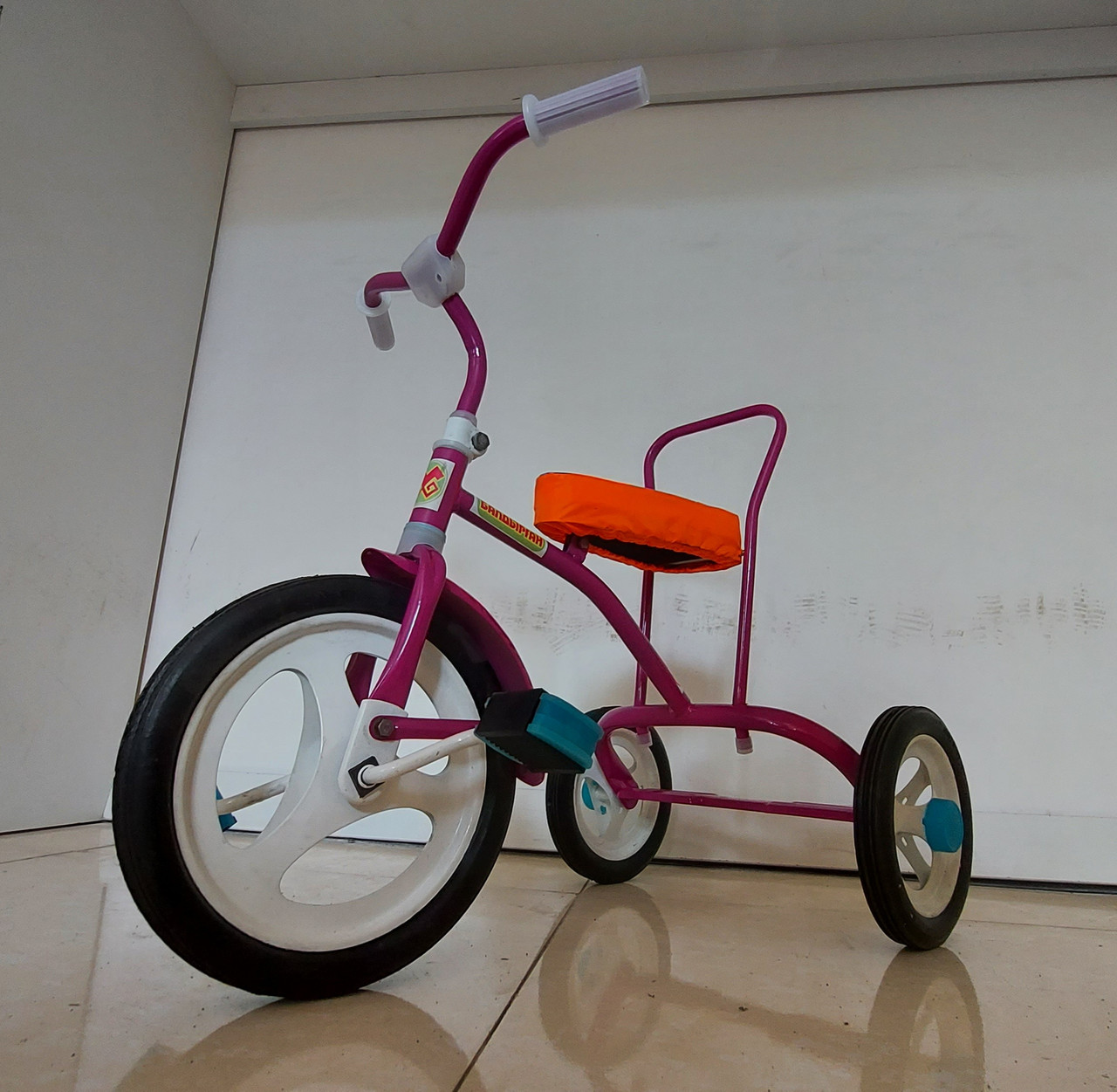 Карагандинский Детский трехколесный велосипед "Балдырган". Произведено в Казахстане.